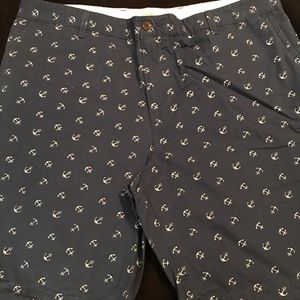 Dockers size 42 shorts navy with anchors